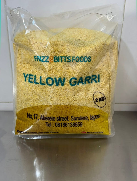 Frizz2bitts Yellow Garri 2kg